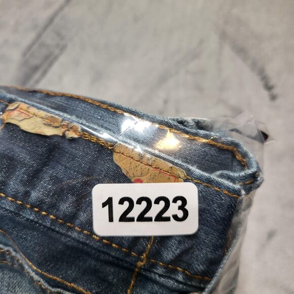 Levi's 559 Jeans Mens 38x30 Blue Relaxed Straight Denim Light Wash Faded Zip Fly - Picture 11 of 11